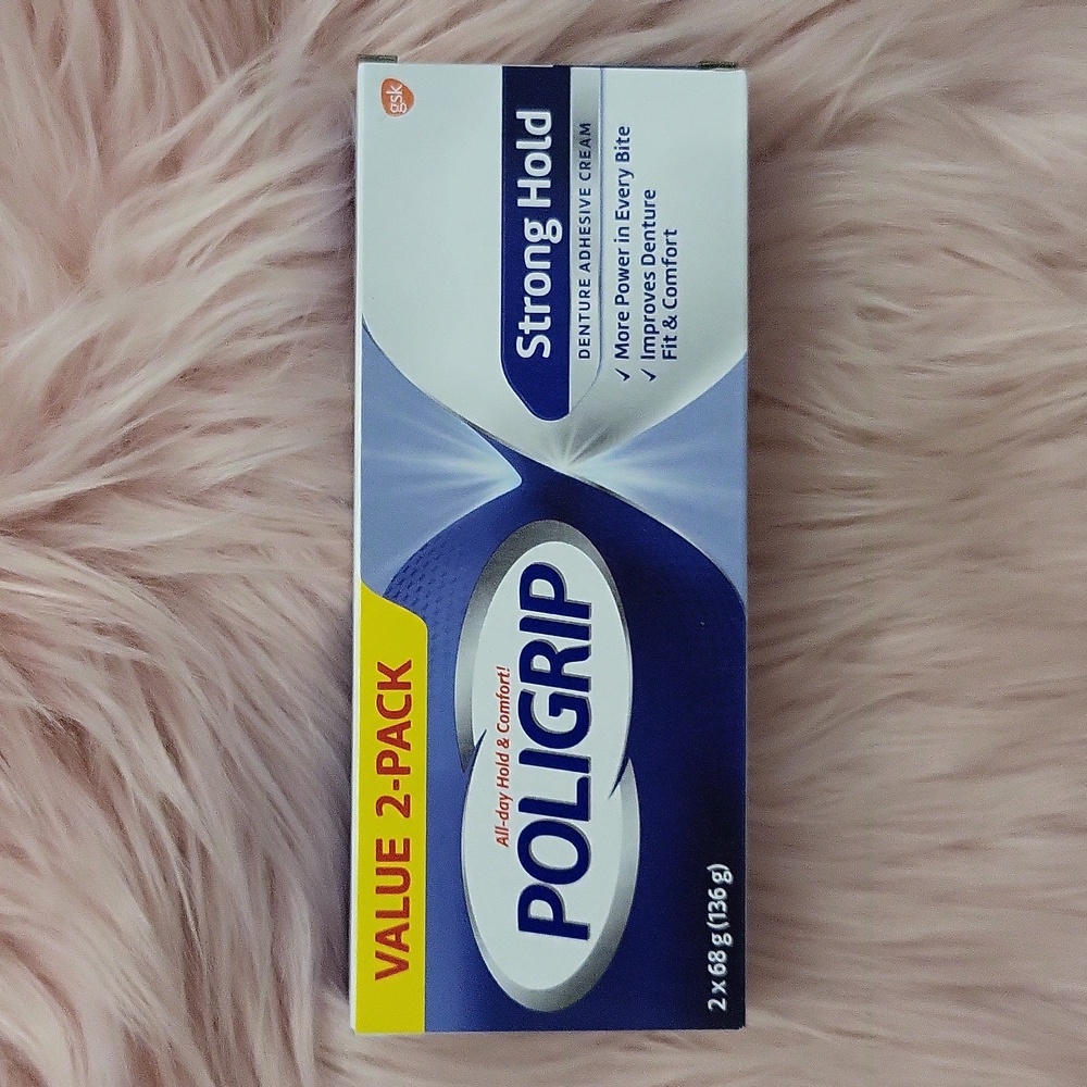 Brand New POLYGRIP STRONG HOLD 2X VALUE PACK